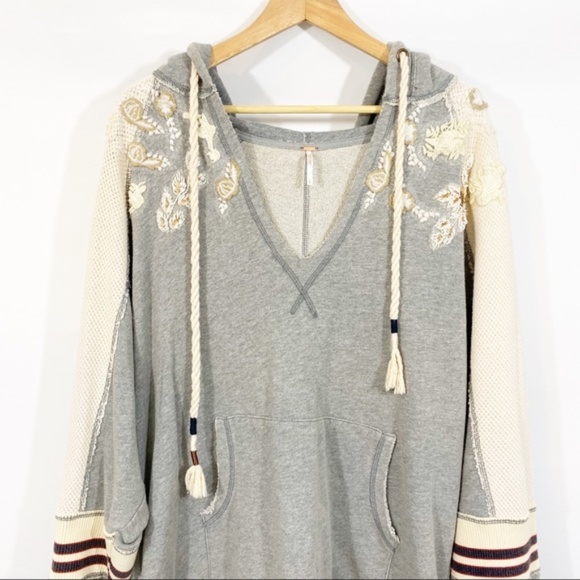 Free People Varsity Embellished Pullover - Picture 6 of 9